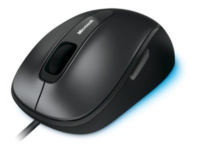 Mysz przewodowa Microsoft Comfort Mouse 4500 Blue-Track czarna 885370411430  - Incom Group
