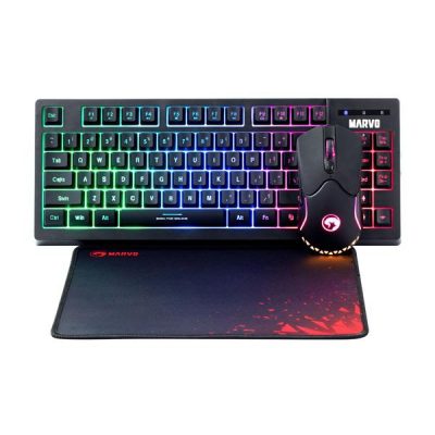 Zestaw przewodowy klawiatura + mysz + podkładka Marvo CM310 EN TKL 80%,  Gaming 6932391924372  - Incom Group
