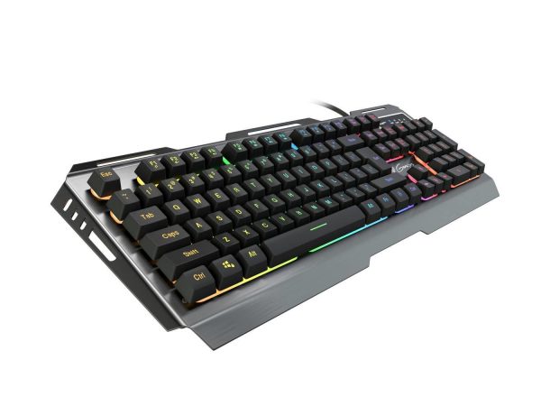 Klawiatura przewodowa Genesis Rhod 420 Gaming podświetlenie RGB 5901969412031  - Incom Group
