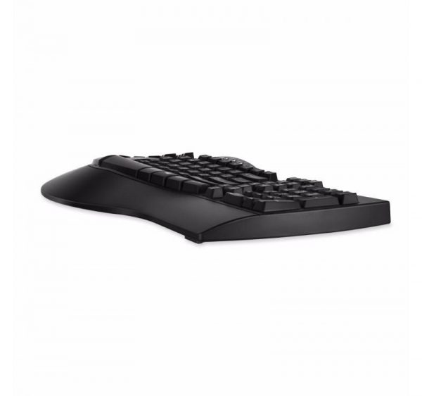 Klawiatura przewodowa Perixx PERIBOARD-512 Classic Ergonomic, czarna 4049571001715  - Incom Group
