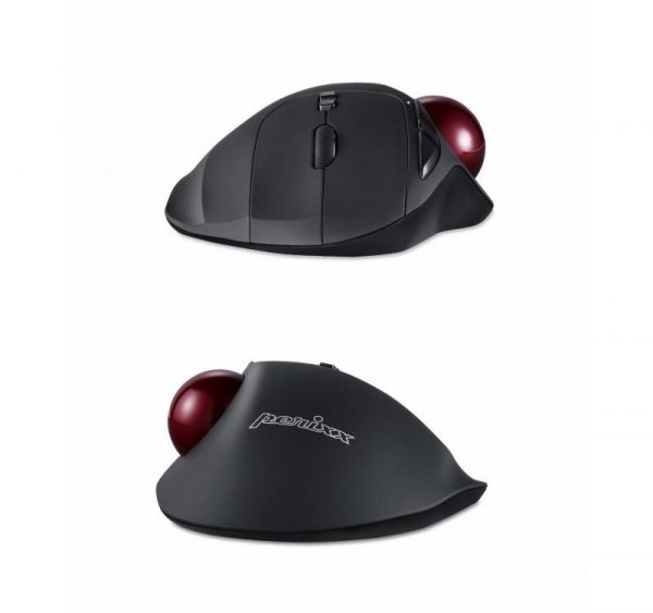 Mysz bezprzewodowa Perixx PERIMICE 717 laserowa trackball 34mm czarna  - Incom Group
 4049571002132