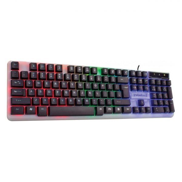 Klawiatura przewodowa Rebeltec NEON Gaming USB  - Incom Group
 5902539601596