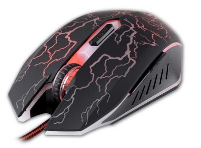 Mysz przewodowa Rebeltec DIABLO optyczna Gaming USB czarna 5902539600285  - Incom Group
