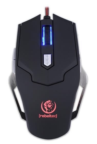 Mysz przewodowa Rebeltec FALCON optyczna Gaming  USB czarna  - Incom Group
 5902539600223