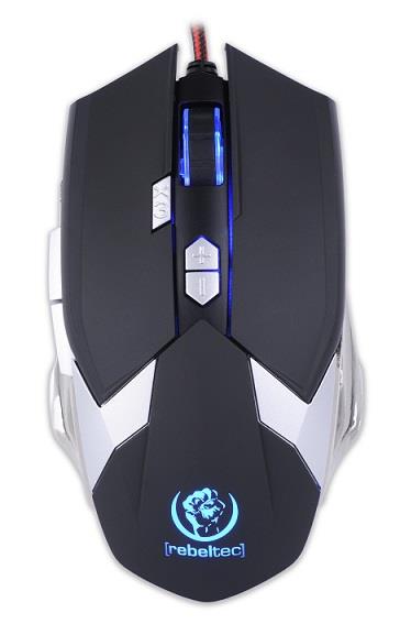 5902539600230  - Incom Group
 Mysz przewodowa Rebeltec DESTROYER optyczna Gaming USB czarna