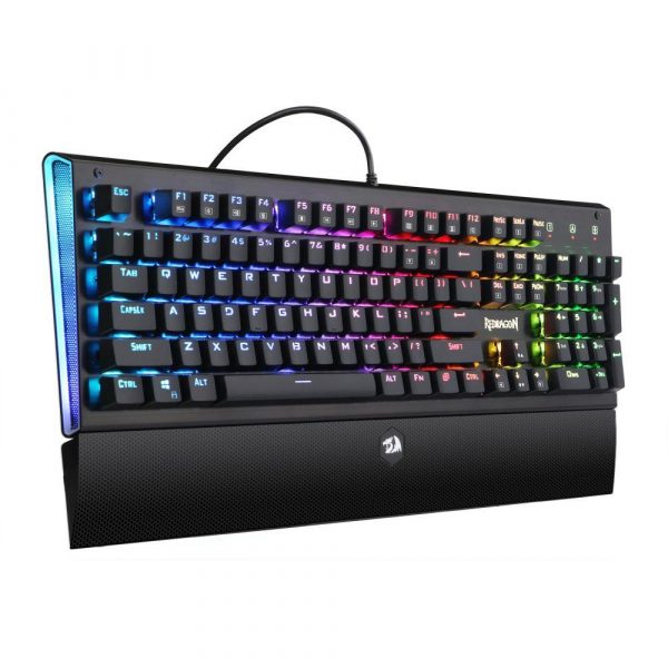 Klawiatura przewodowa Redragon ARYAMAN K569RGB MECHANICAL GAMING Czarna  - Incom Group
 6950376751423