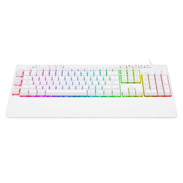 Klawiatura przewodowa Redragon K512W-RGB Shiva White Gaming Biała  - Incom Group
 6950376705044