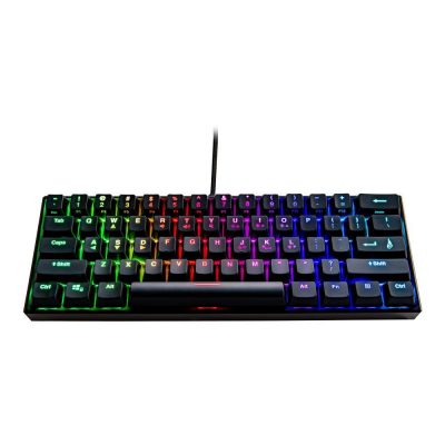 0023942487135 Klawiatura przewodowa SureFire KingPin M1 gamingowa 60% RGB QWERTY English  - Incom Group
