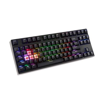 Klawiatura bezprzewodowa SAVIO Rampage Red mechaniczna Gaming podświetlenie RGB 5901986047421  - Incom Group
