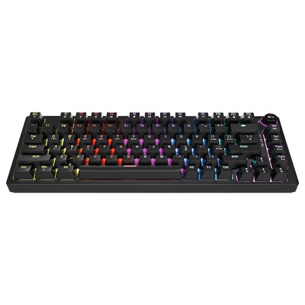 Klawiatura bezprzewodowa SAVIO PHENIX, Gateron Yellow Pro , ABS, mechaniczna  - Incom Group
 5901986048565