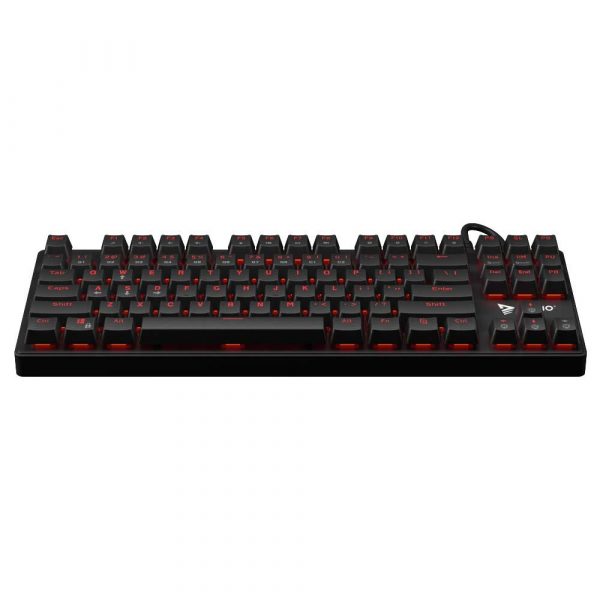 Klawiatura przewodowa SAVIO Tempest RX TKL Outemu RED, Gaming, mechaniczna, aluminiowa, podświetlana 5901986045311  - Incom Group
