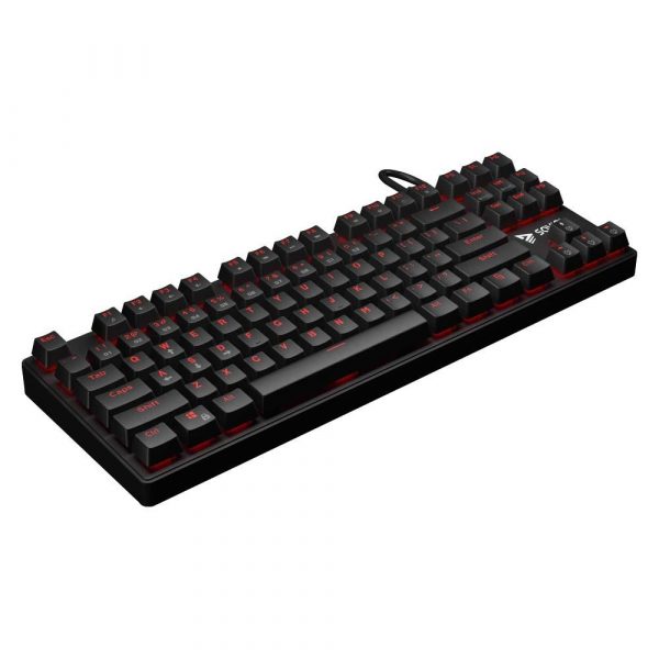  - Incom Group
 5901986045311 Klawiatura przewodowa SAVIO Tempest RX TKL Outemu RED, Gaming, mechaniczna, aluminiowa, podświetlana