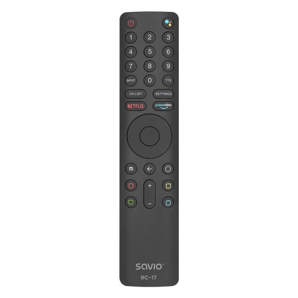  - Incom Group
 5901986048633 Pilot uniwersalny/zamiennik Savio RC-17 do TV XIAOMI, SMART TV