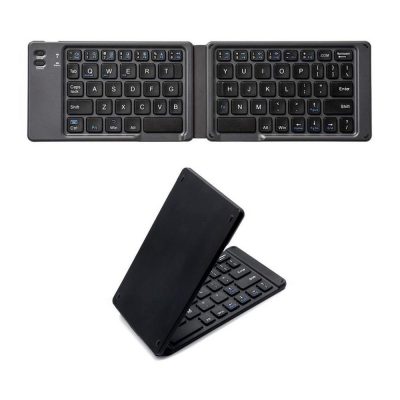 8059018364156 Klawiatura bezprzewodowa Techly BT US Qwerty, składana  - Incom Group
