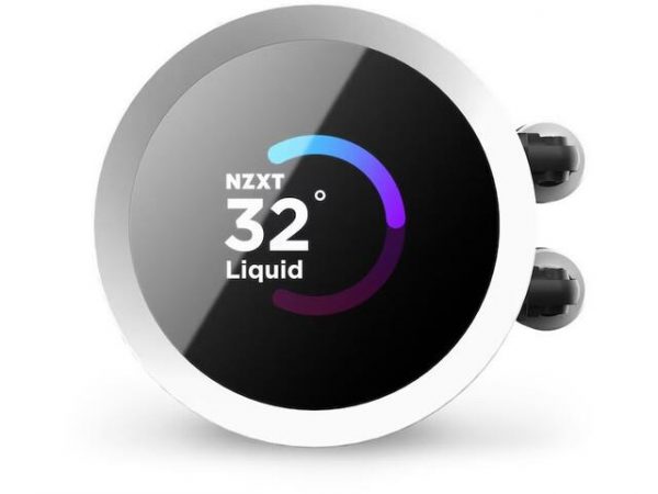 Chłodzenie wodne NZXT Kraken 360 RGB LCD białe 5056547202693  - Incom Group
