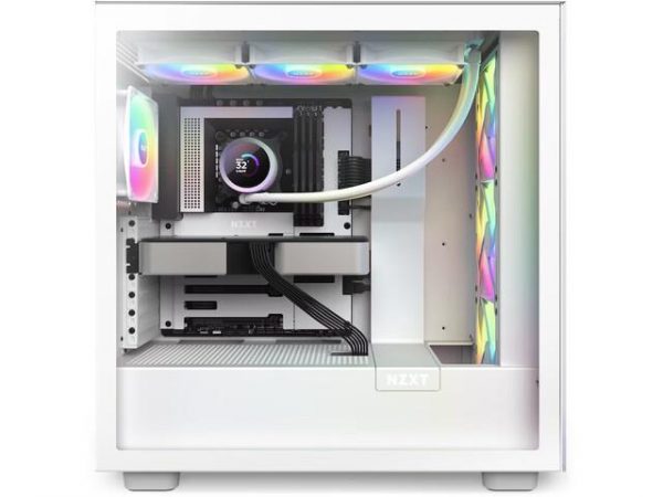 Chłodzenie wodne NZXT Kraken 360 RGB LCD białe 5056547202693  - Incom Group
