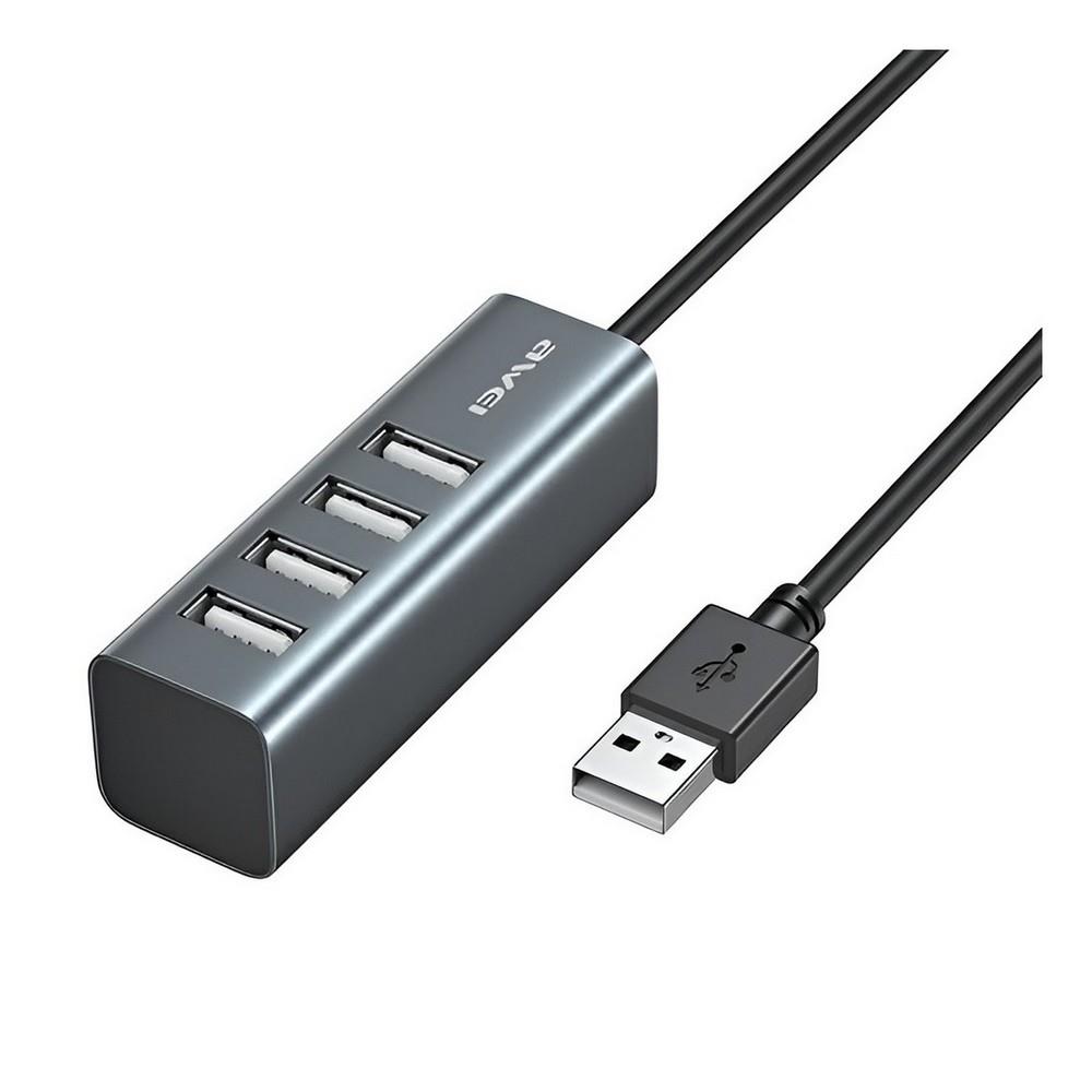  - Incom Group
 6954284085434 HUB USB Awei CL-122 4xUSB-A/USB-A