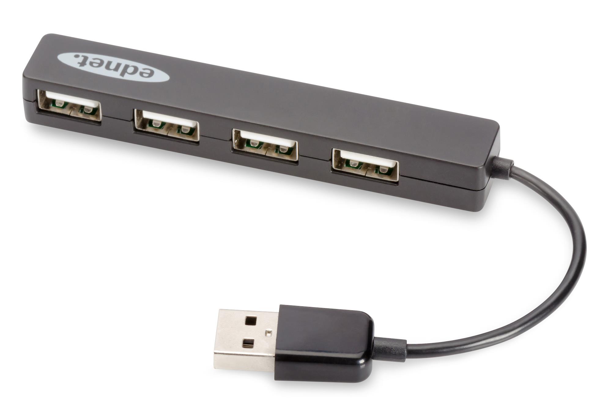  - Incom Group
 4054007850409 Hub USB Ednet 4xUSB 2.0 "Mini", pasywny, czarny