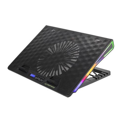 Podstawka chłodząca pod notebook Esperanza EGC101 LED RGB Alize  - Incom Group
 5901299943380