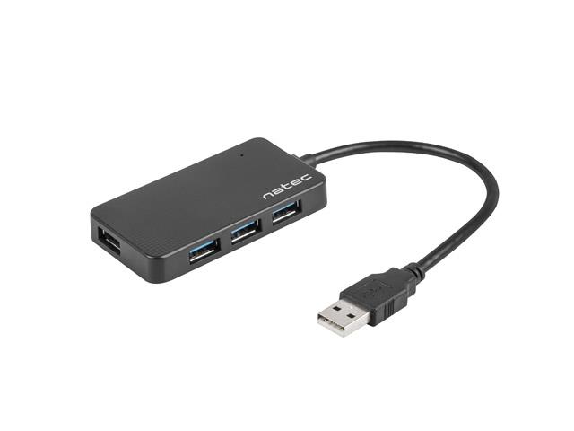  - Incom Group
 5901969417173 Hub USB Natec Moth 4xUSB 3.0 czarny