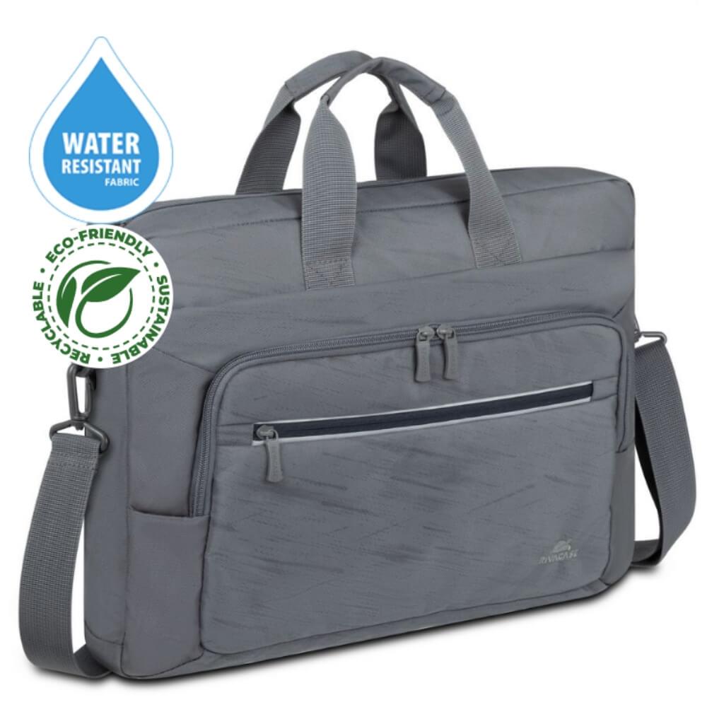  - Incom Group
 4260709019949 Torba do notebooka 15,6"-16" RIVACASE ECO Alpendorf 7531, szara, z ekologicznego, wodoodpornego materiału z recyklingu (rPET)