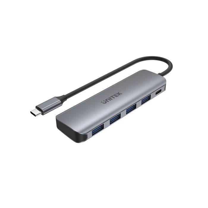  - Incom Group
 4894160042804 Hub USB-C Unitek H1107B 4x USB 3.1 Gen 1, PD 100W