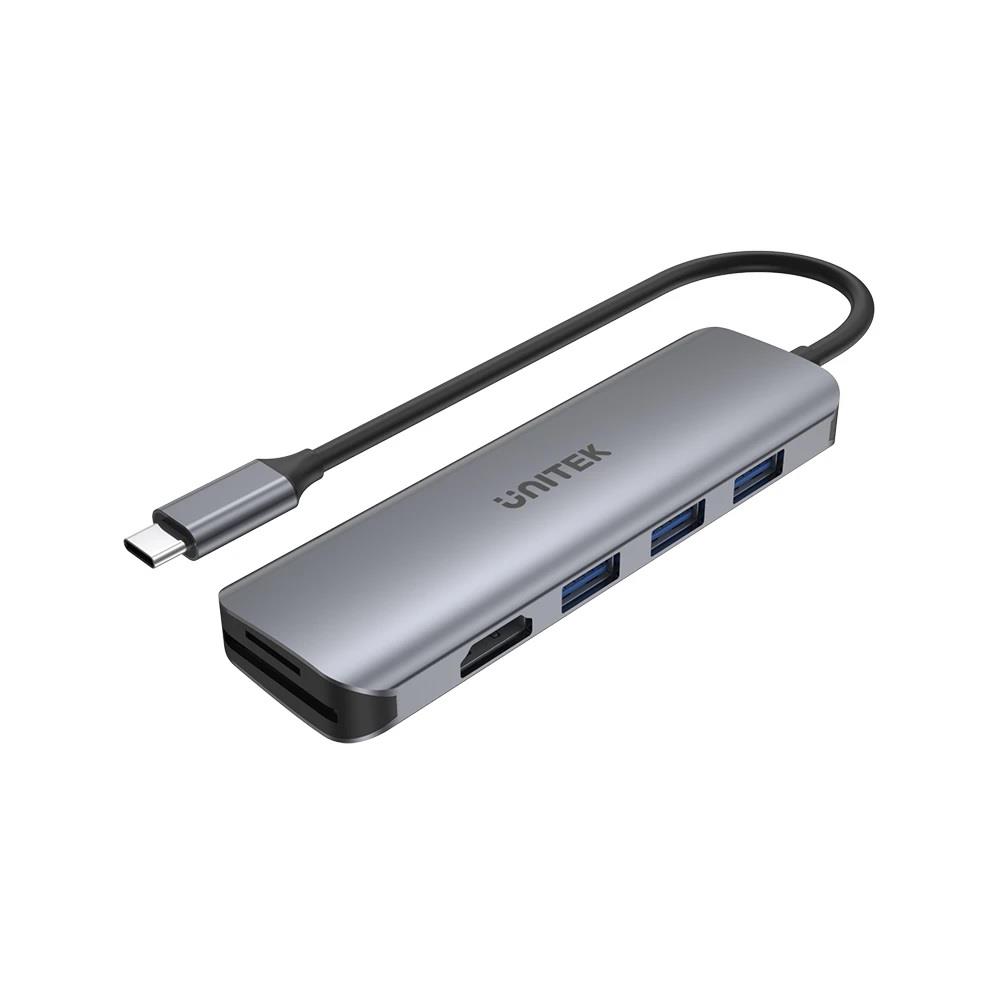  - Incom Group
 4894160042927 Hub USB-C Unitek H1107F 3x USB 3.1 Gen 1, HDMI, SD/microSD