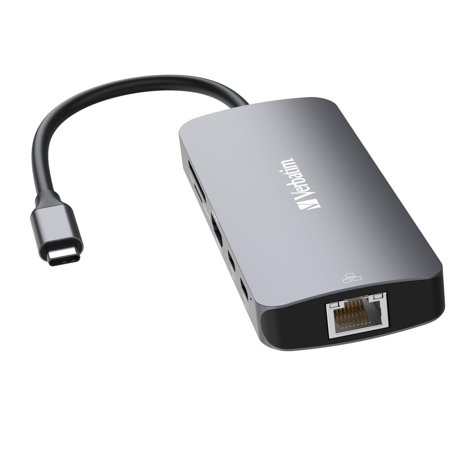  - Incom Group
 0023942321521 Hub USB Verbatim Multi Port CMH-09: 2xUSB-C 3.1, 1xUSB-A 3.1, 2xUSB-A 3.0, HDMI, RJ-45, SD/microSD