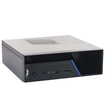 Obudowa SFF Akyga AK-202-01BK 2xUSB3.0, czytnik MMC/SD, czarna bez zasilacza  - Incom Group
 5901720136008