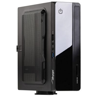 5901720132949 Obudowa mini ITX Akyga AK-101-01BK VESA + zasilacz 150W  - Incom Group
