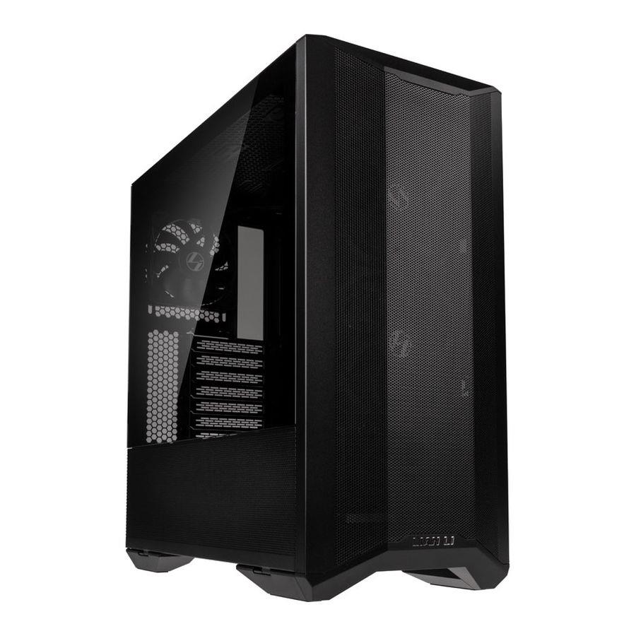 Obudowa Lian Li LANCOOL II MESH C PERFORMANCE BLACK E-ATX Midi Tower bez zasilacza z oknem czarna  - Incom Group
 4718466010865