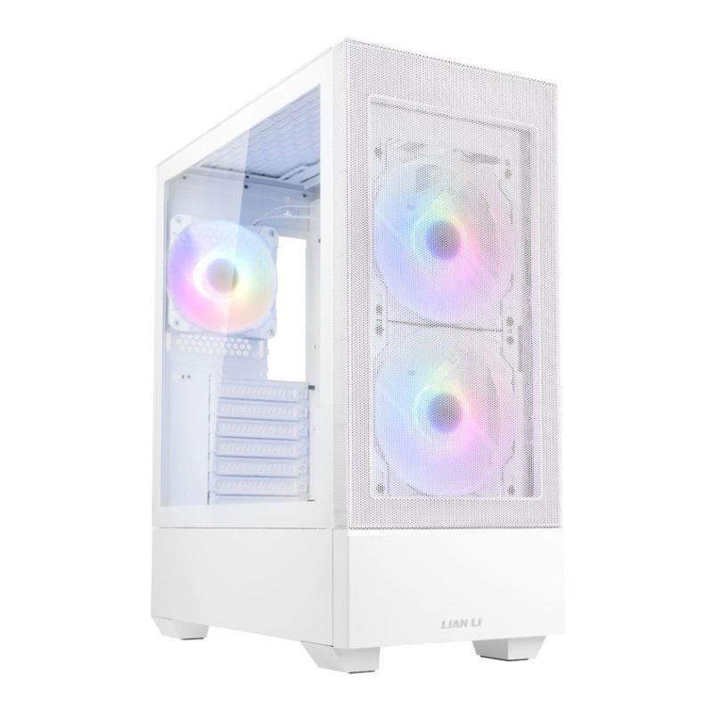 4718466012159  - Incom Group
 Obudowa Lian Li LANCOOL 205 MESH C WHITE ATX Midi Tower bez zasilacza z oknem biała