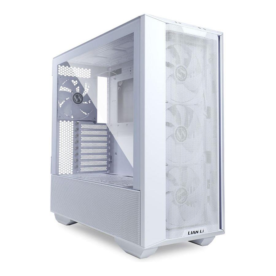 Obudowa Lian Li LANCOOL III WHITE E-ATX Midi Tower bez zasilacza z oknem biała 4718466011787  - Incom Group
