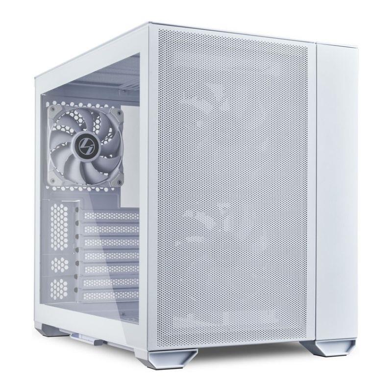 Obudowa Lian Li O11 AIR MINI WHITE E-ATX Midi Tower bez zasilacza z oknem biała  - Incom Group
 4718466010698