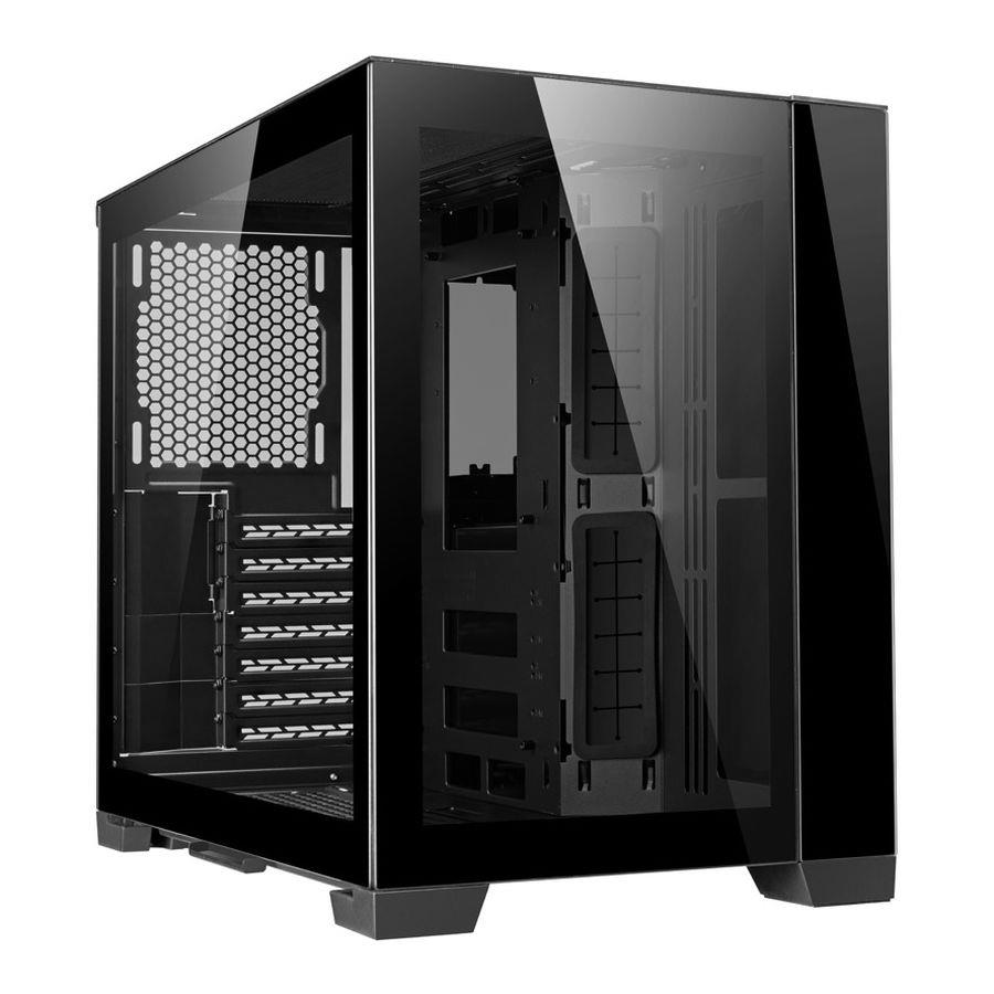 Obudowa Lian Li O11D MINI-X ATX Midi Tower bez zasilacza z oknem czarna  - Incom Group
 4718466009722