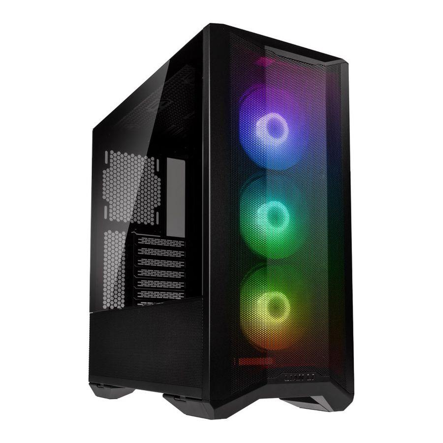 4718466010599 Obudowa Lian Li LANCOOL II MESH C RGB BLACK E-ATX Midi Tower bez zasilacza z oknem czarna  - Incom Group
