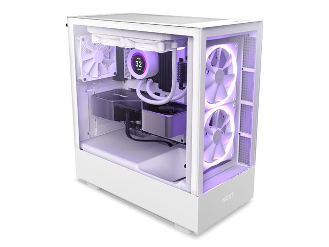 Obudowa NZXT H5 Elite Midi Tower biała z oknem 5056547202372  - Incom Group
