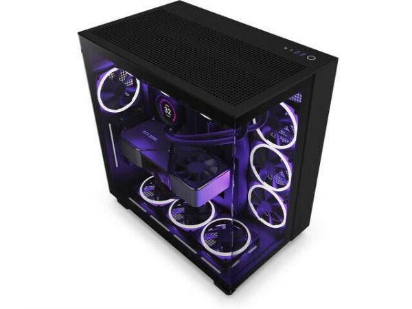  - Incom Group
 5056547202402 Obudowa NZXT H9 Flow RGB Midi Tower czarna z oknem