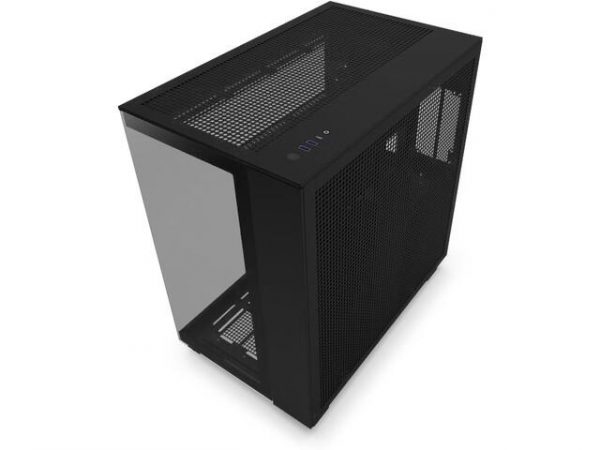 Obudowa NZXT H9 Flow RGB Midi Tower czarna z oknem 5056547202402  - Incom Group
