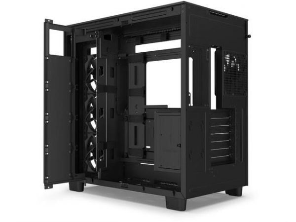  - Incom Group
 Obudowa NZXT H9 Flow RGB Midi Tower czarna z oknem 5056547202402