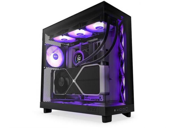 5056547204079  - Incom Group
 Obudowa NZXT H6 Flow RGB Midi Tower czarna z oknem