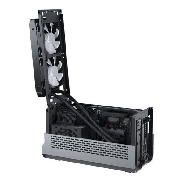 0886523302315 Obudowa Phanteks Evolv Shift XT Mini-ITX Mini Case bez zasilacza bez okna srebrna  - Incom Group
