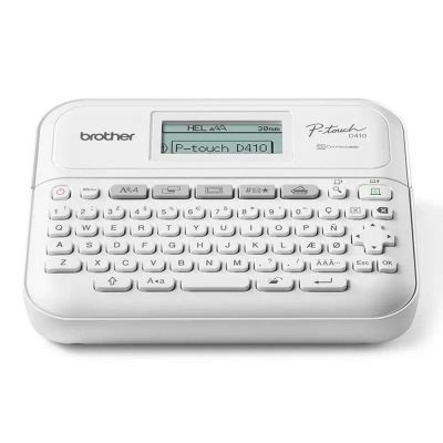 Drukarka etykiet Brother P-touch PT-D410VPYJ1 biała 4977766823562  - Incom Group
