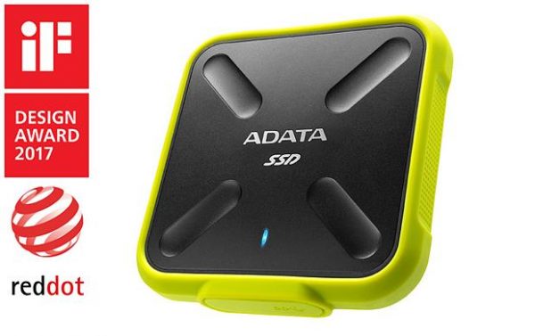 4712366969216 Dysk zewnętrzny ADATA SD700 256GB 2.5" USB 3.1 Czarno-żółty  - Incom Group
