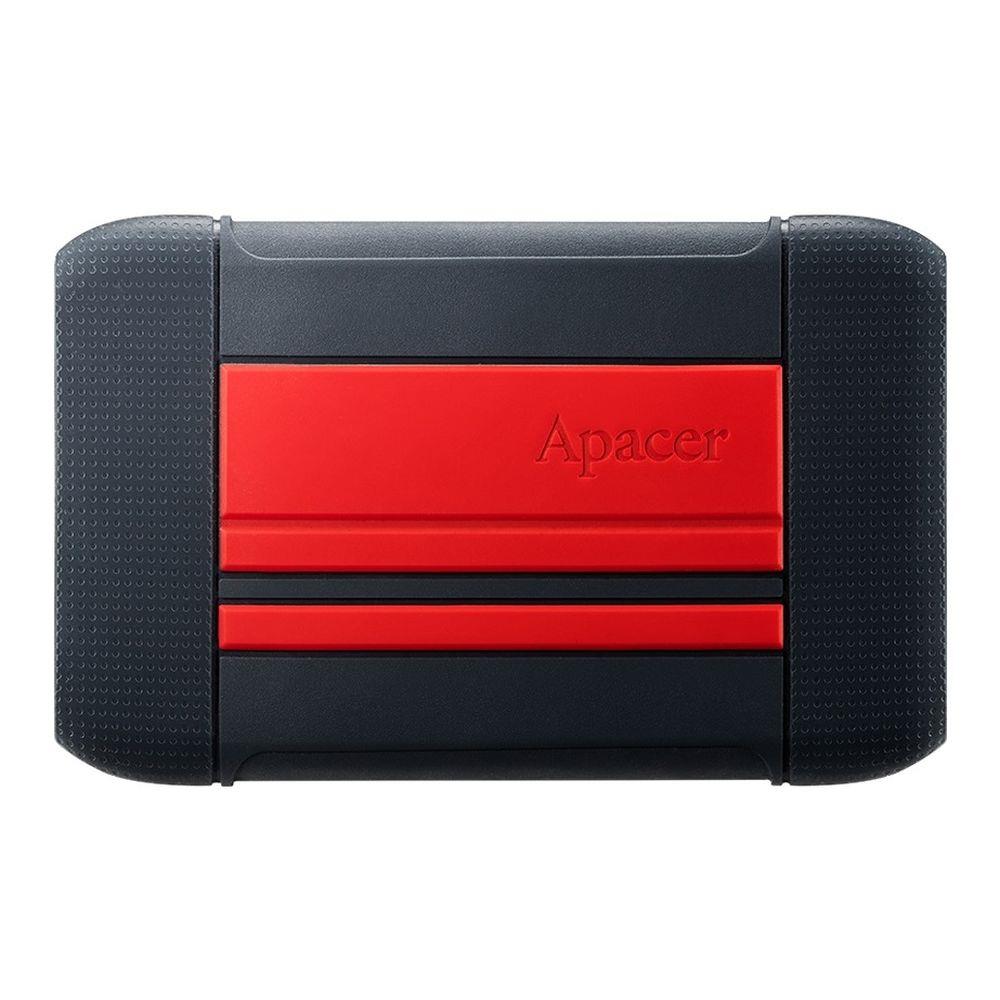 Dysk zewnętrzny Apacer AC633 Military-Grade 1TB 2,5" USB 3.2 gen. 1 Wstrząsoodporny IP55 Czerwony 4712389916914  - Incom Group
