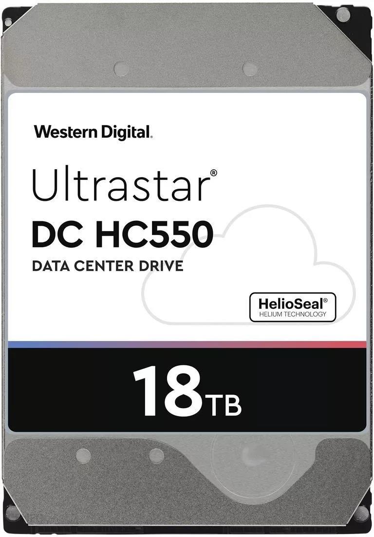 8592978268657 Dysk Western Digital Ultrastar DC HC550 He18 18TB 3,5" 7200 512MB SATA III 512e SE WUH721818ALE6L4  - Incom Group
