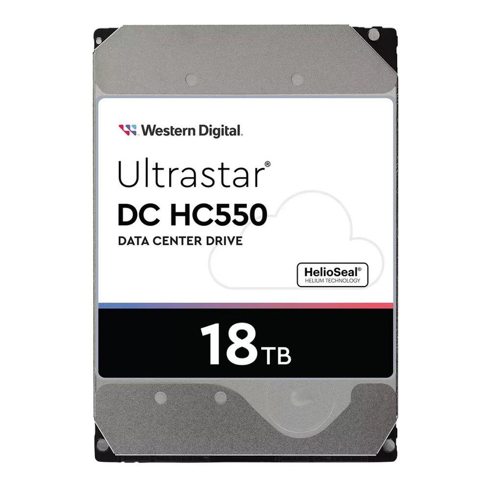 Dysk Western Digital Ultrastar DC HC550 He18 18TB 3,5" 7200 512MB SAS III 512e SE NP3 WUH721818AL5204   - Incom Group
