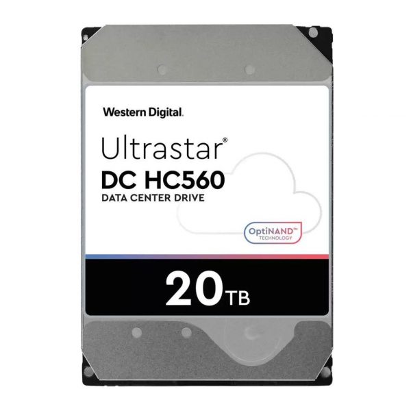 Dysk Western Digital Ultrastar DC HC560 7K8 20TB 3,5" 512MB SATA III 512e SE NP3 WUH722020ALE6L4 8592978350413  - Incom Group
