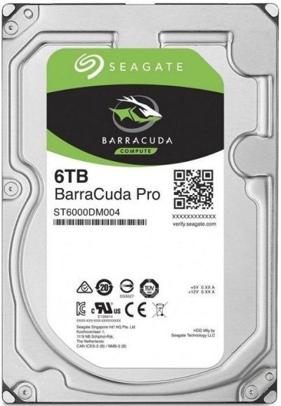 Dysk SEAGATE BarraCuda® Pro ST6000DM004 6TB 3,5" 7200 256MB SATA III NCQ   - Incom Group
