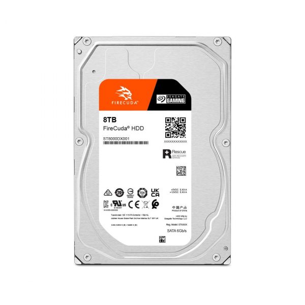 Dysk SEAGATE FireCuda™ ST8000DXA01 8TB 3,5" 7200 256MB SATA III   - Incom Group
